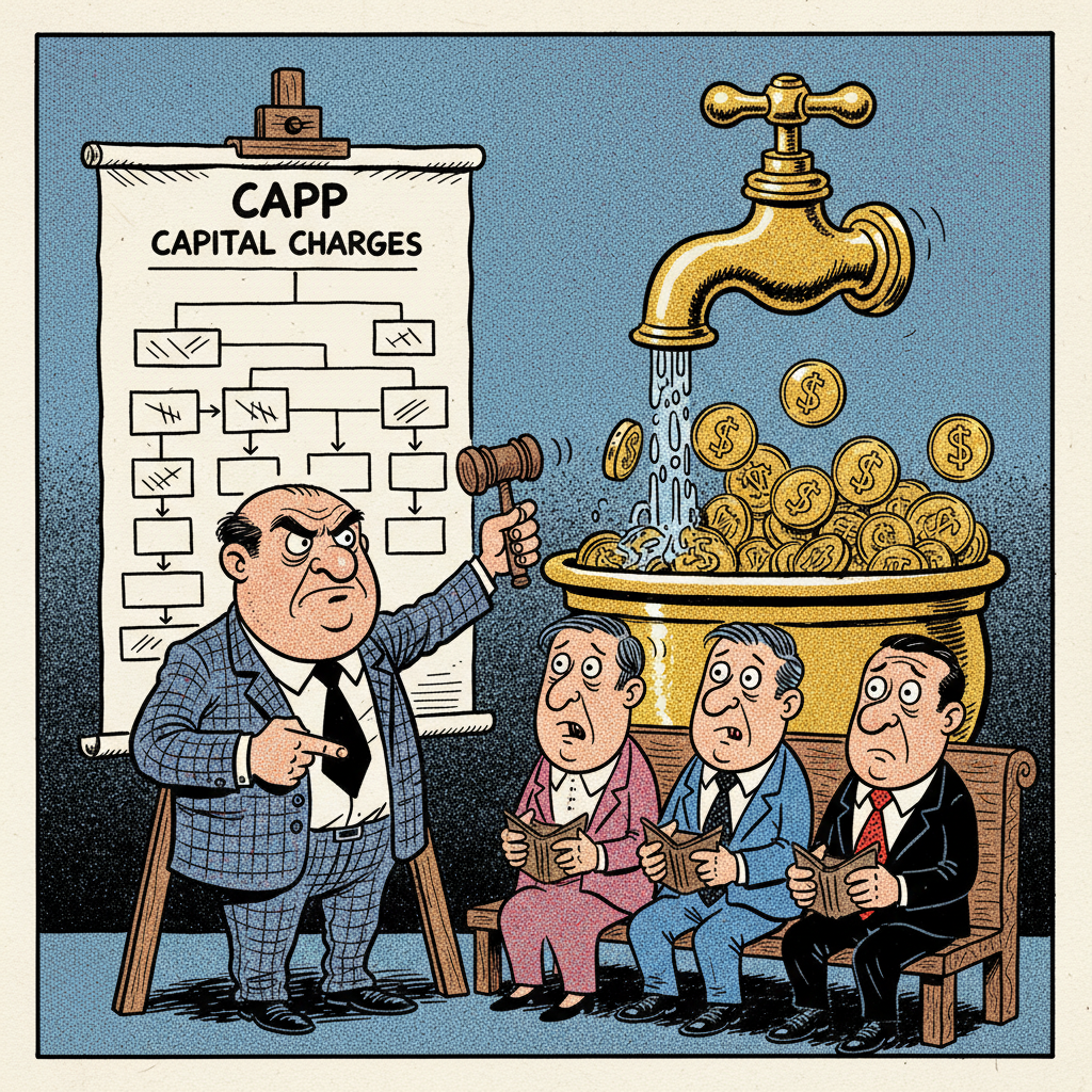 WATER BOARD'S CAPP GAME: SHUT UP AND PAY THE TOLL, PEONS!