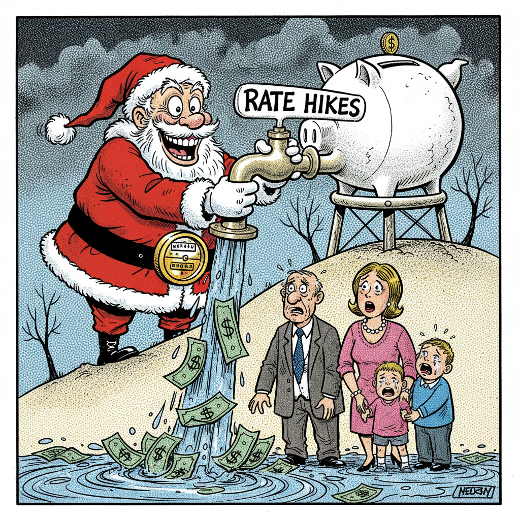 WATER YOU DOING? GOLDEN STATE HITS TAXPAYERS AGAIN!