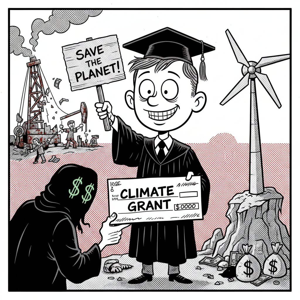 WESTMONT 'CLIMATE ACTION' IS JUST ANOTHER LEFTIST MONEY LAUNDERING SCHEME!